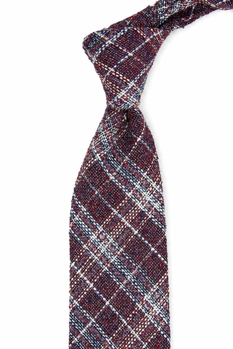 Bordo Klasik Keten Kravat KK13854