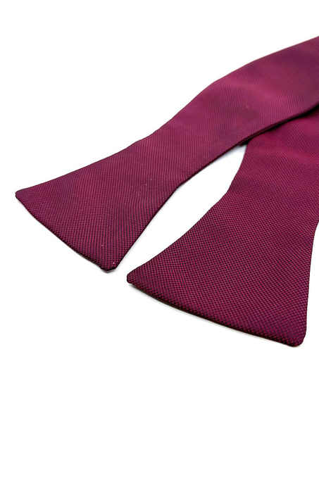 Bordo Nokta Desen Açık Papyon AP187
