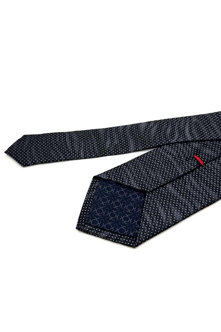 Codivilla Style Füme Nokta Desen İtalyan İpek Kravat İK1750
