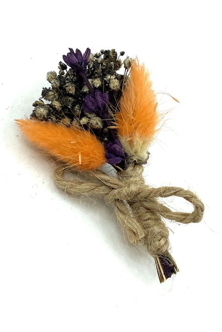 Çok Renkli Kurutulmuş Damat Yaka Çiçeği YC580