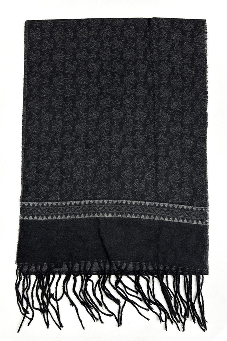 Füme Motif Desen Erkek Kaşkol K519