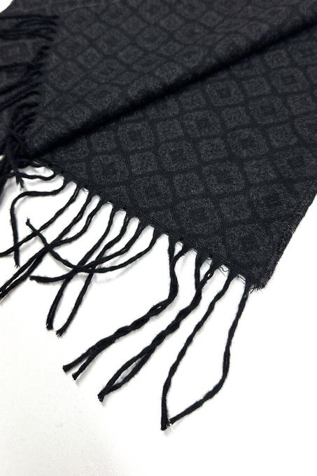 Füme Motif Desen Erkek Kaşkol K540