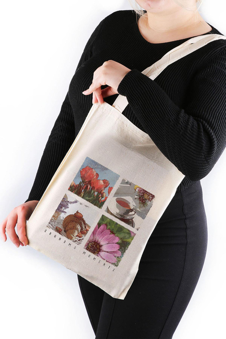 Grandma Moments Bez Çanta 30*40 Tote Bag TOT57