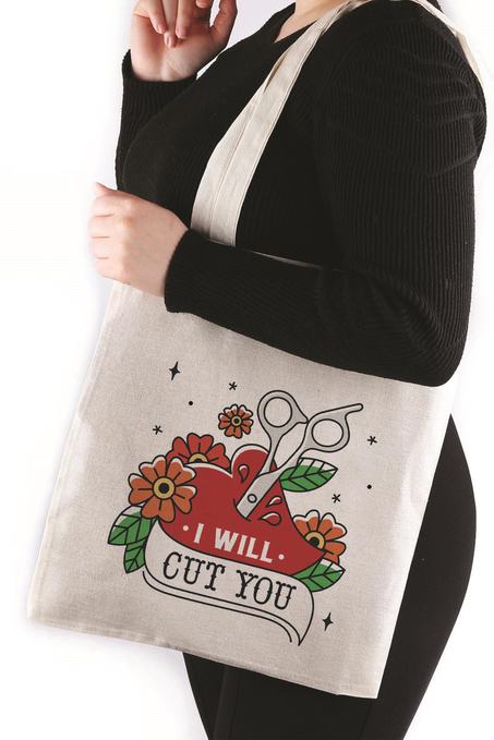 I Will Cut You Bez Çanta 35*40 Tote Bag TOT104