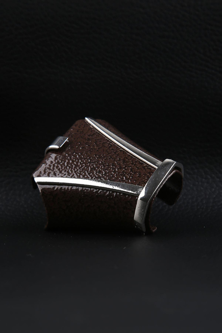 Kahverengi Kravat Düğüm Aksesuarı TKC18