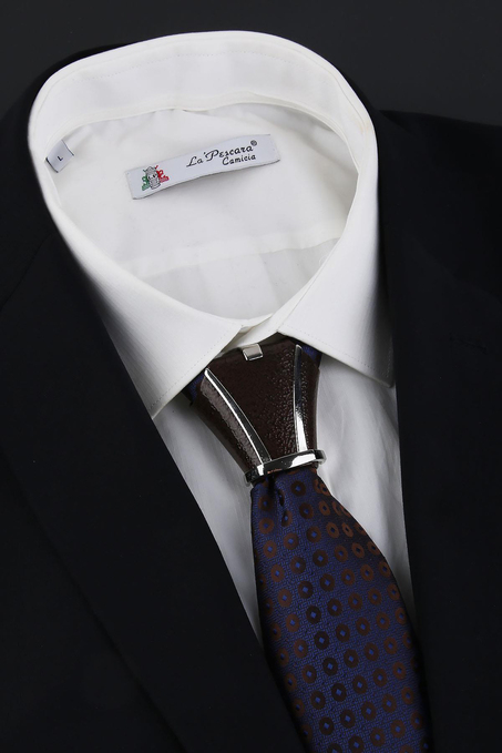 Kahverengi Kravat Düğüm Aksesuarı TKC18