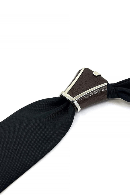 Kahverengi Kravat Düğüm Aksesuarı TKC18