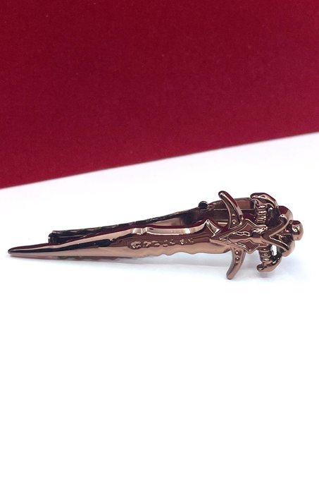 Kılıç Motif Bronz Renk Kravat İğnesi KIY713