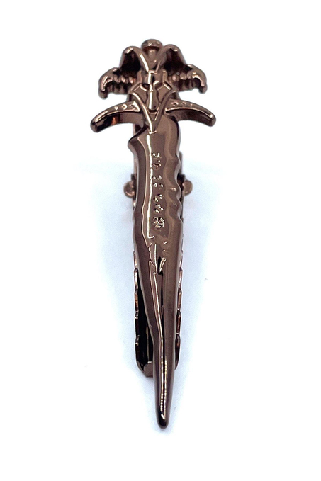 Kılıç Motif Bronz Renk Kravat İğnesi KIY713