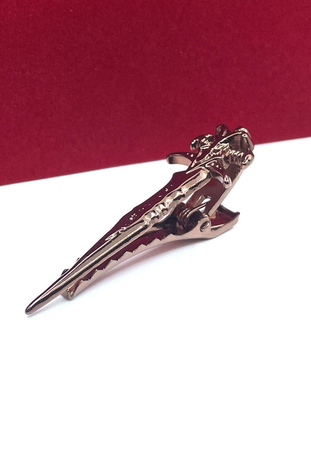 Kılıç Motif Bronz Renk Kravat İğnesi KIY713
