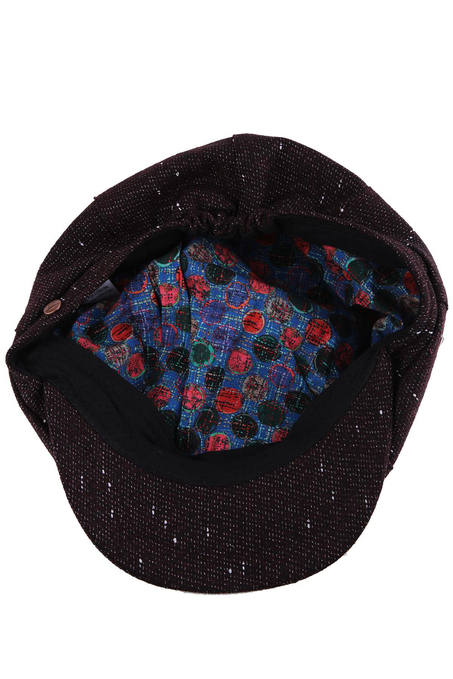 La Pescara Bordo Yün Erkek Kasket Şapka KST43