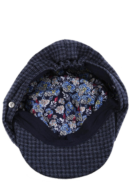 La Pescara Mavi Yün Erkek Kasket Şapka KST37