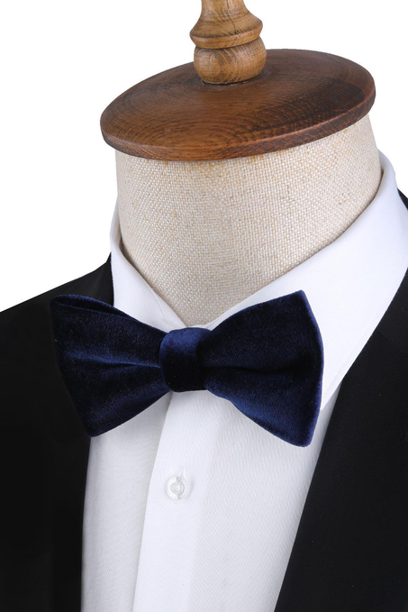 Lacivert Kadife Papyon P1690