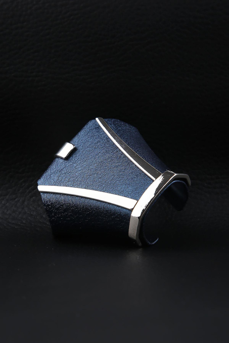 Lacivert Kravat Düğüm Aksesuarı TKC14