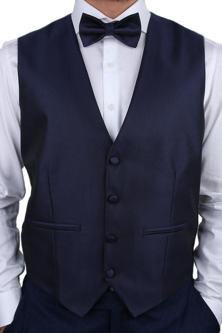 Lacivert Renk Damat Yeleği YLK06