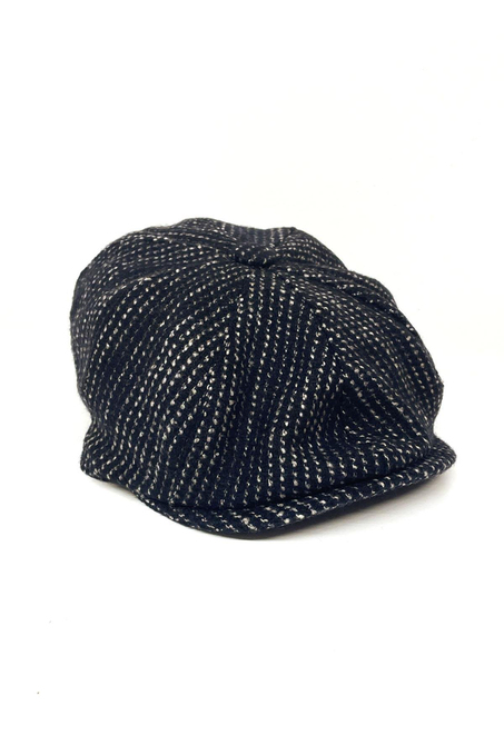 Lacivert Yün Erkek Kasket Şapka KST62