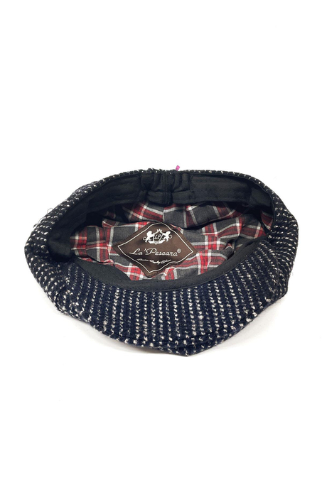 Lacivert Yün Erkek Kasket Şapka KST62