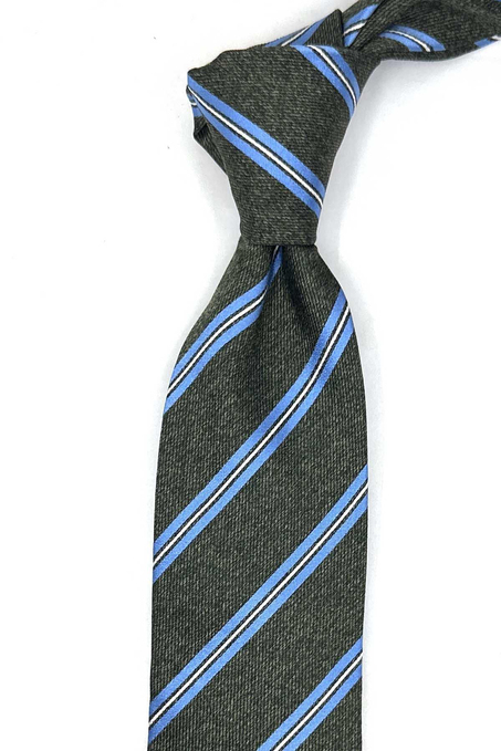 Lapozzi Style Yeşil İtalyan İpek Kravat İK2136