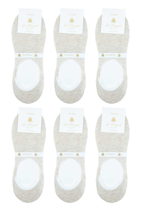 Latte Ultra Lüks Görünmez 6lı Bambu Erkek Çorap CRP369