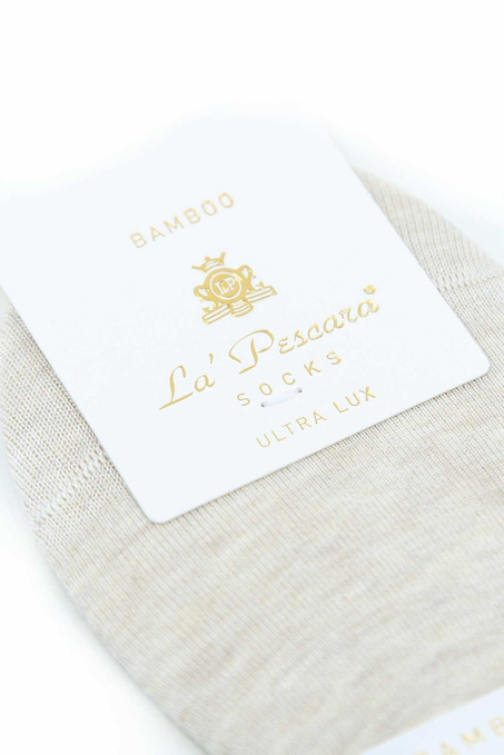 Latte Ultra Lüks Görünmez Bambu Tekli Erkek Çorap CRP368