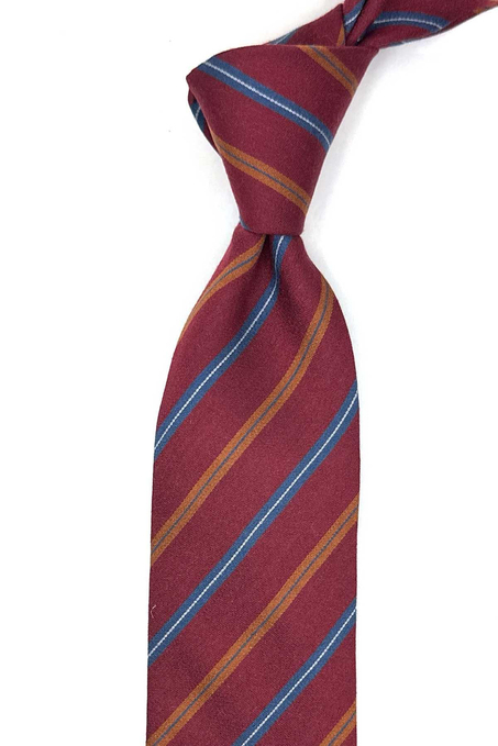 Levina Style Bordo İtalyan İpek Kravat İK2150