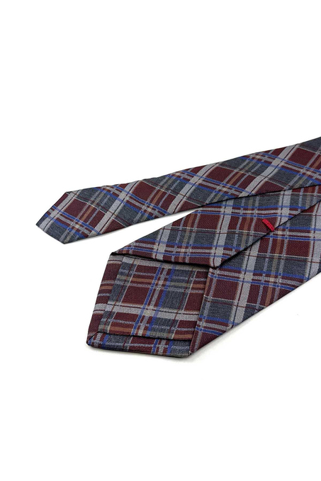 Marceddi Style Bordo İtalyan İpek Kravat İK2037