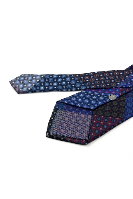 Motif Desen Patchwork Klasik Kravat KK13834
