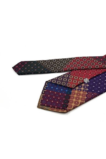 Motif Desen Patchwork Klasik Kravat KK13835