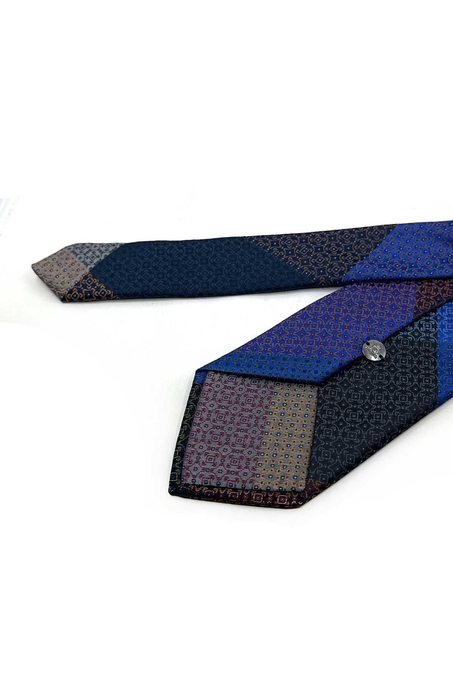 Motif Desen Patchwork Klasik Kravat KK13806