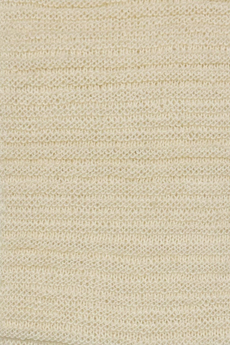 Osceola Style Krem Örgü Wool Kaşkol K466