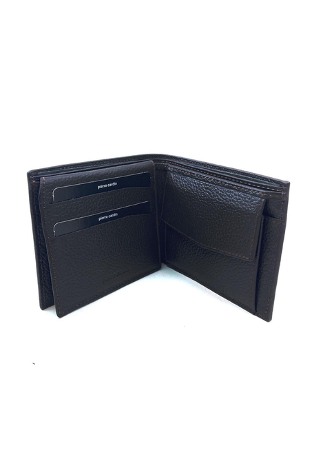 Pierre Cardin Kahverengi Flother Analin Erkek Cüzdan 12662KR
