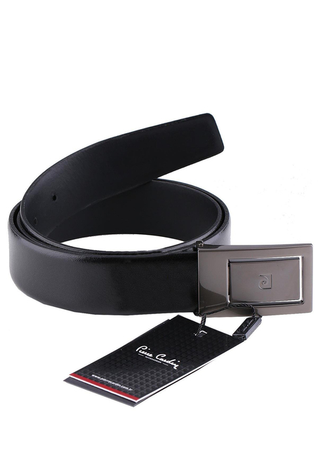 Pierre Cardin Siyah Erkek Kemer KE34