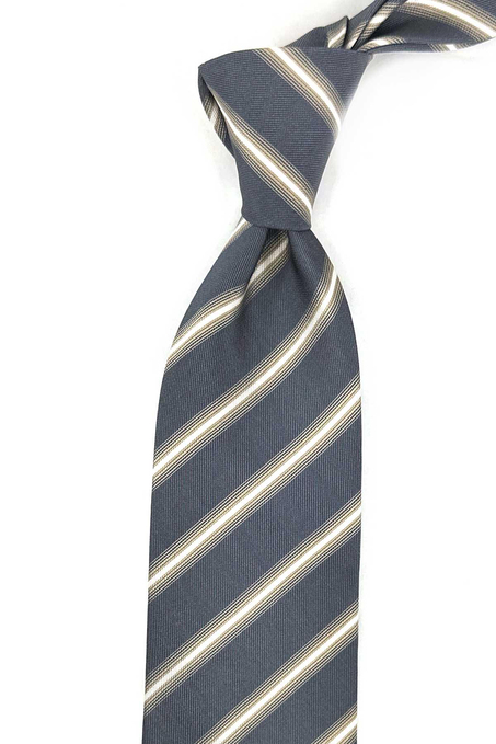 Pratobello Style Füme İtalyan İpek Kravat İK2052