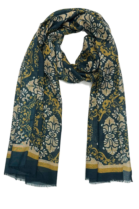Reade Style Yeşil İtalyan Modal Kaşkol MDL24
