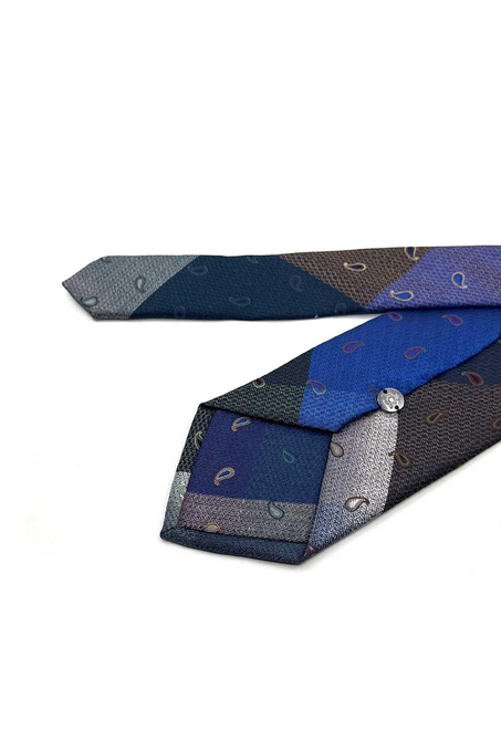 Şal Desen Patchwork Klasik Kravat KK13836