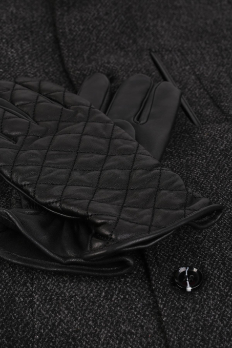 Siyah Erkek Deri Eldiven EL09