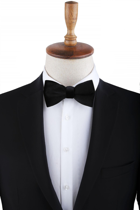 Siyah Kadife Papyon P1689