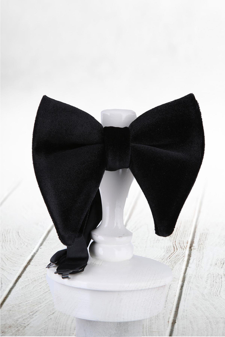 Siyah Kadife Papyon P862