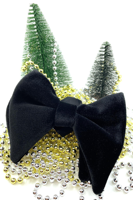 Siyah Kadife Papyon P862