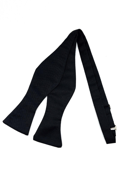 Siyah Kendinden Desen Açık Papyon AP129