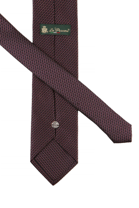 Siyah Nokta Desen Mendilli Klasik Kravat KK10769