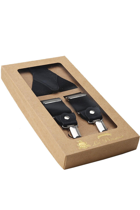 Siyah Renk İsme Özel Pantolon Askısı 