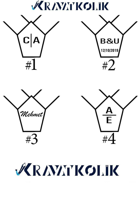 Siyah Renk İsme Özel Pantolon Askısı 