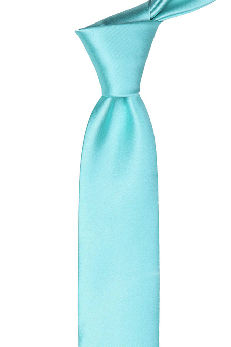 Su Yeşili Saten Slim Kravat SK5325