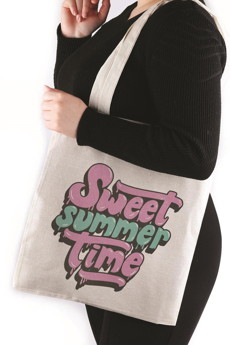 Sweet Summer Time Bez Çanta 35*40 Tote Bag TOT73