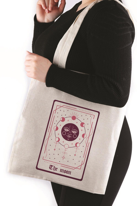 The Moon Bez Çanta 35*40 Tote Bag TOT80