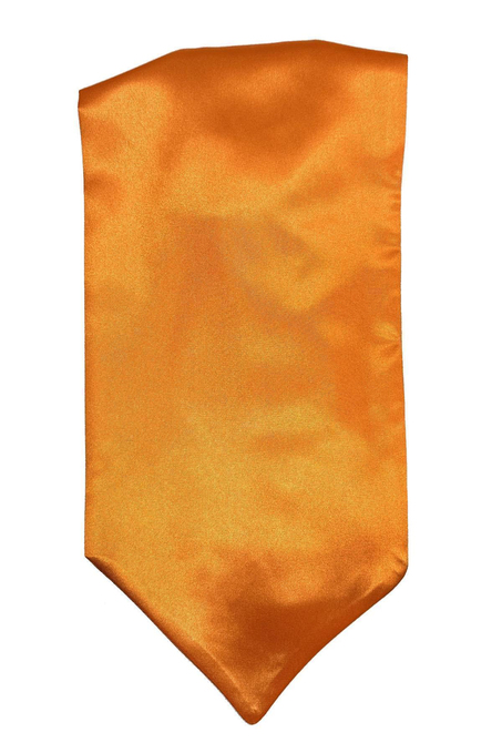 Turuncu Düz Ascot Fular K579