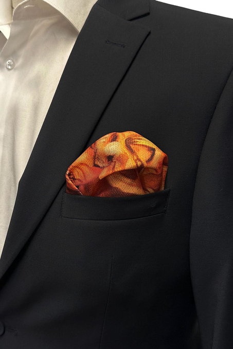 Turuncu Erkek Cep Mendili SPS586-73