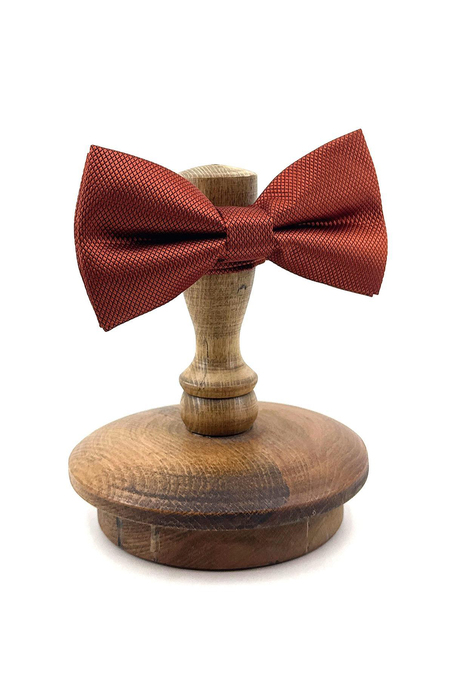 Turuncu Kendinden Desen Papyon P1722