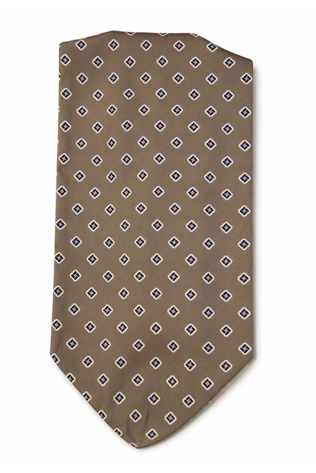 Vizon Küçük Desen Ascot Kravat K687